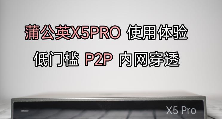 蒲公英X5（探索极致性能与出色品质，尽在蒲公英X5）