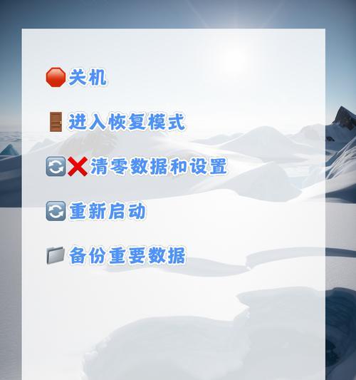 如何进行手机强制恢复出厂设置？（详细步骤教程，让你的手机恢复出厂设置）